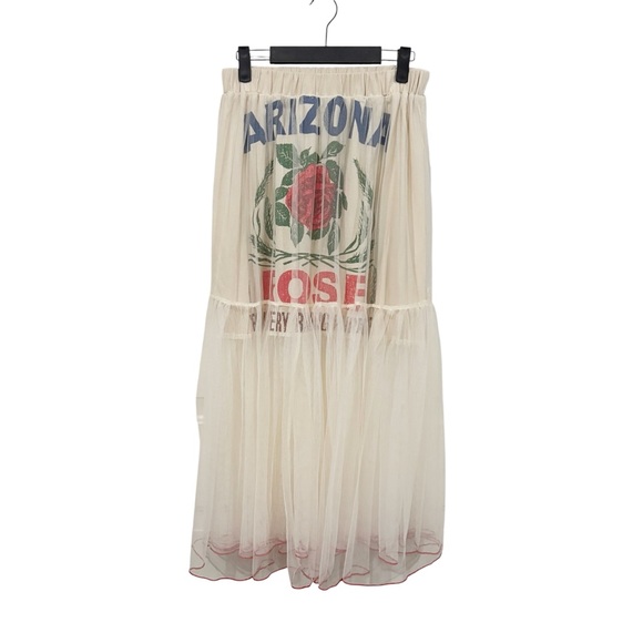 Jaded Gypsy Filling Frilly Tulle Maxi Skirt S M Arizona Rose Boho A-line RARE - Picture 2 of 5